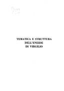 Cover of: Tematica e struttura dell'Eneide di Virgilio