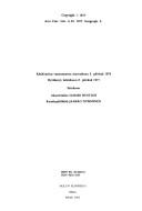 Oulun yliopiston perustamisen aluepoliittisista vaikutuksista by Uuno Varjo