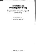 Cover of: Internationale Osteuropaforschung: Organisation, Finanzierung und Politikbezug