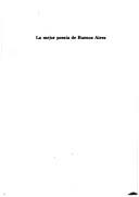 Cover of: La Mejor poesía de Buenos Aires