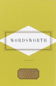 Cover of: Wordsworth by William Wordsworth