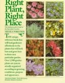 Cover of: Right plant, right place by Nicola Ferguson, Nicola Ferguson