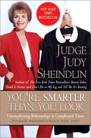 Cover of: You're Smarter Than You Look by Judy Sheindlin
