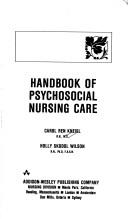 Handbook of psychosocial nursing care by Carol Ren Kneisl