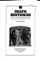 Cover of: Death sentences by Garrett Stewart