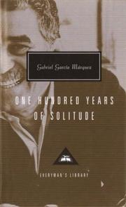 Cover of: One hundred years of solitude by Gabriel García Márquez