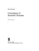 Cover of: Convergence of stochastic processes