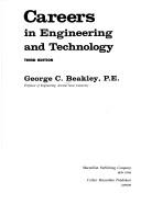 Cover of: Careers in engineering and technology by George C. Beakley