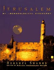 Cover of: Jerusalem: an archaeological biography