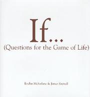 Cover of: If: questions for the game of life