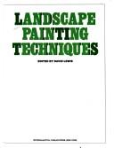 Cover of: Landscape painting techniques