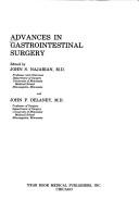 Cover of: Advances in gastrointestinal surgery