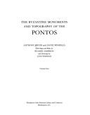 Cover of: The Byzantine monuments and topography of the Pontos