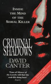 Cover of: Criminal shadows | David V. Canter