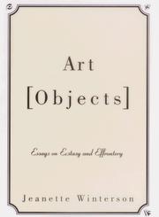 Cover of: Art objects by Jeanette Winterson