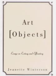 Cover of: Art objects by Jeanette Winterson, Jeanette Winterson