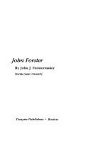 Cover of: John Forster