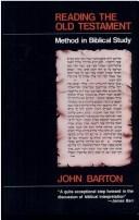 Cover of: Reading the Old Testament: method in biblical study
