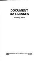 Cover of: Document databases