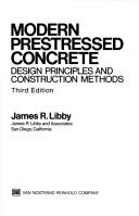 Cover of: Modern prestressed concrete: design principles and construction methods