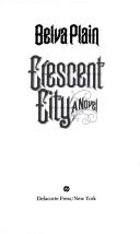 Cover of: Crescent City: a novel