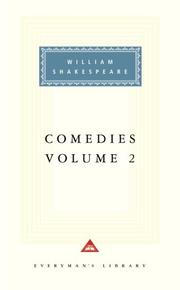 Cover of: Comedies by William Shakespeare
