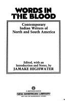 Front cover of Words in the blood by Unknown