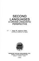 Cover of: Second languages by Roger W. Andersen, editor.