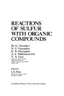 Cover of: Reactions of sulfur withorganic compounds