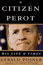 Cover of: Citizen Perot by Gerald L. Posner