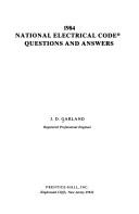 Cover of: 1984 National electrical code questions and answers