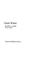 Owen Wister by John L. Cobbs