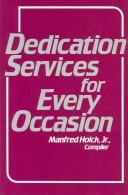 Cover of: life of service Dedication services for every occasion