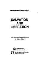 Cover of: Salvation and liberation