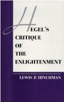 Cover of: Hegel's critique of the enlightenment