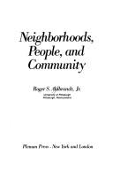 Cover of: Neighborhoods, people, and community