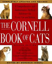 Cover of: The Cornell Book of Cats by Mordecai Siegal