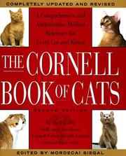 Cover of: The Cornell book of cats: a comprehensive and authoritative medical reference for every cat and kitten