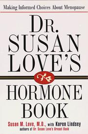 Cover of: Dr. Susan Love's hormone book by Susan M. Love