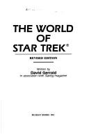 Cover of: The World of Star Trek