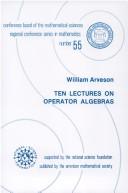 Cover of: Ten lectures on operator algebras