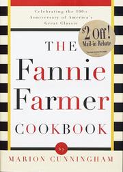 Cover of: The Fannie Farmer cookbook by Marion Cunningham