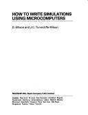 Cover of: How to write simulations using microcomputers by D. Ellison, D. Ellison