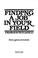 Cover of: Finding a job in your field