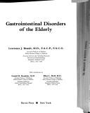 Cover of: Gastrointestinal disorders of the elderly