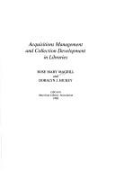 Cover of: Acquisitions management and collection development in libraries