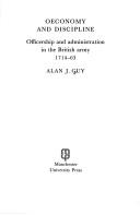 Cover of: Oeconomy and discipline by Alan J. Guy