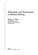 Cover of: Photometry and polarization in remote sensing by Walter G. Egan
