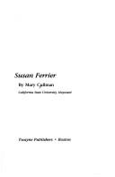 Cover of: Susan Ferrier