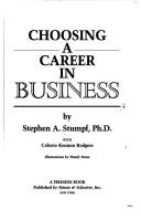 Cover of: Choosing a career in business